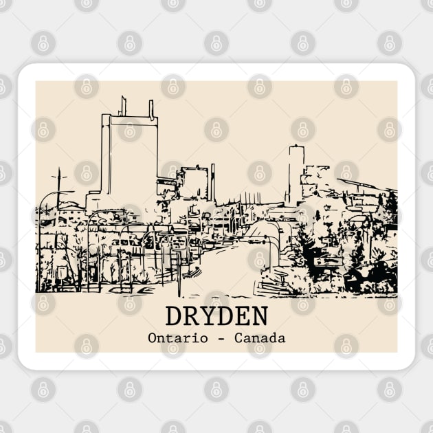 Dryden - Ontario Magnet by Lakeric